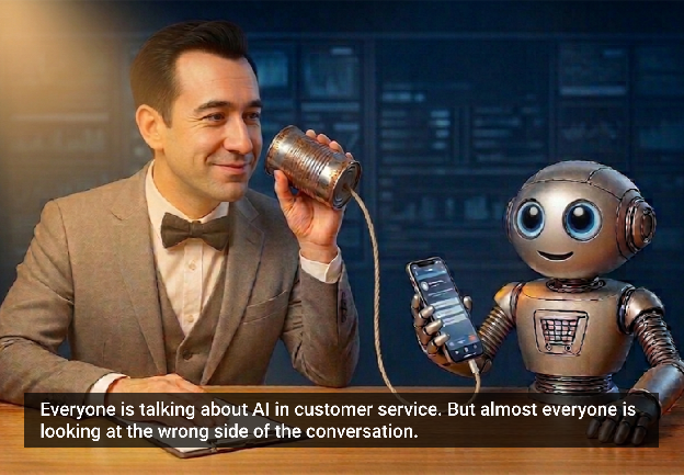 Broken Telephone: Why AI Fixed the Wrong End of the Conversation — cover illustration