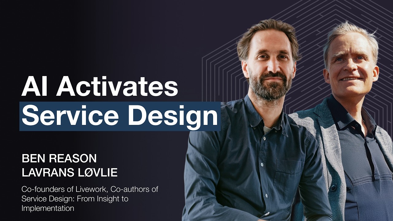 AI Activates Service Design&mdash;Ben Reason & Lavrans Løvlie · Invisible Machines