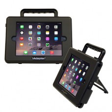 Here is a durable case with a handle gives the user more flexibility and control to use their AAC device anywhere. Image source: MicroAssistiveTech