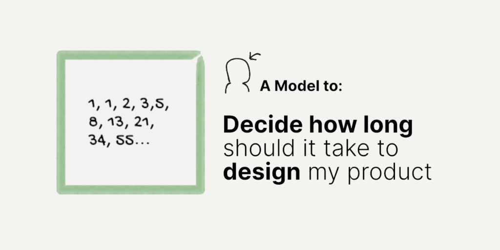 Behavioral Design Models —Where should you focus your MVP design? A model to decide how long should it take to design my product.