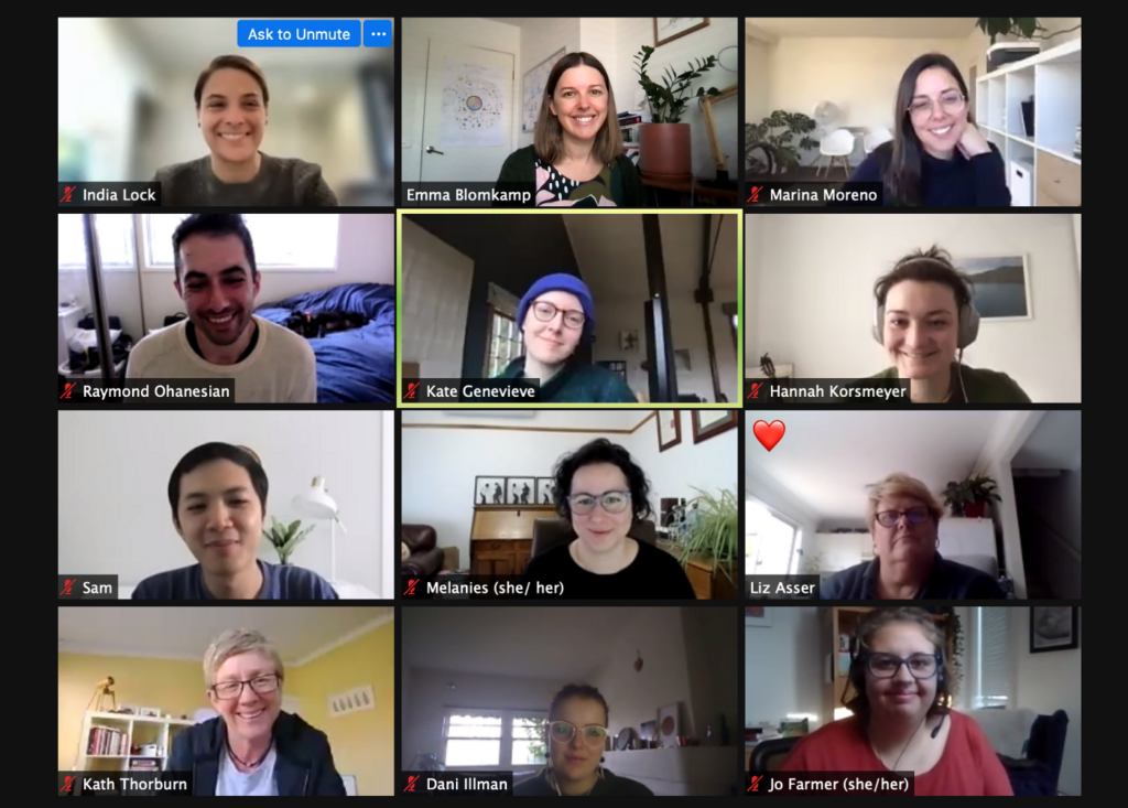 Why I’m launching a co-design community of practice. Co-Design Bootcamp squad 1: class photo from our final session (2021)