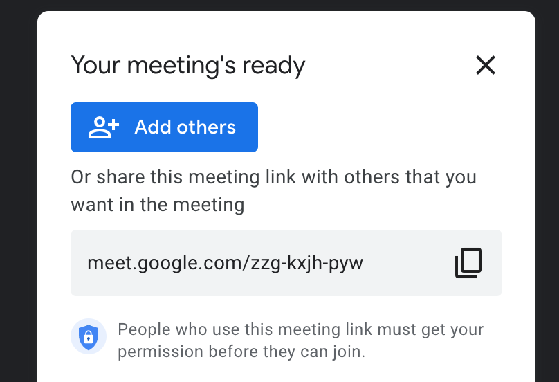 Zoom UX Review: 8 Ways To Make The App Better. The window with the google meeting.
