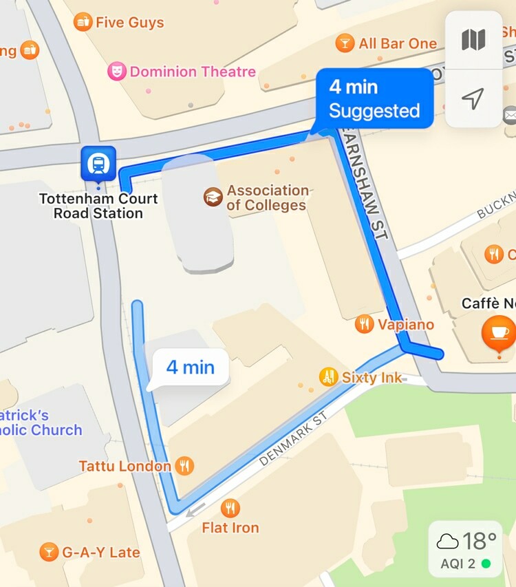 Google Maps, Apple Maps