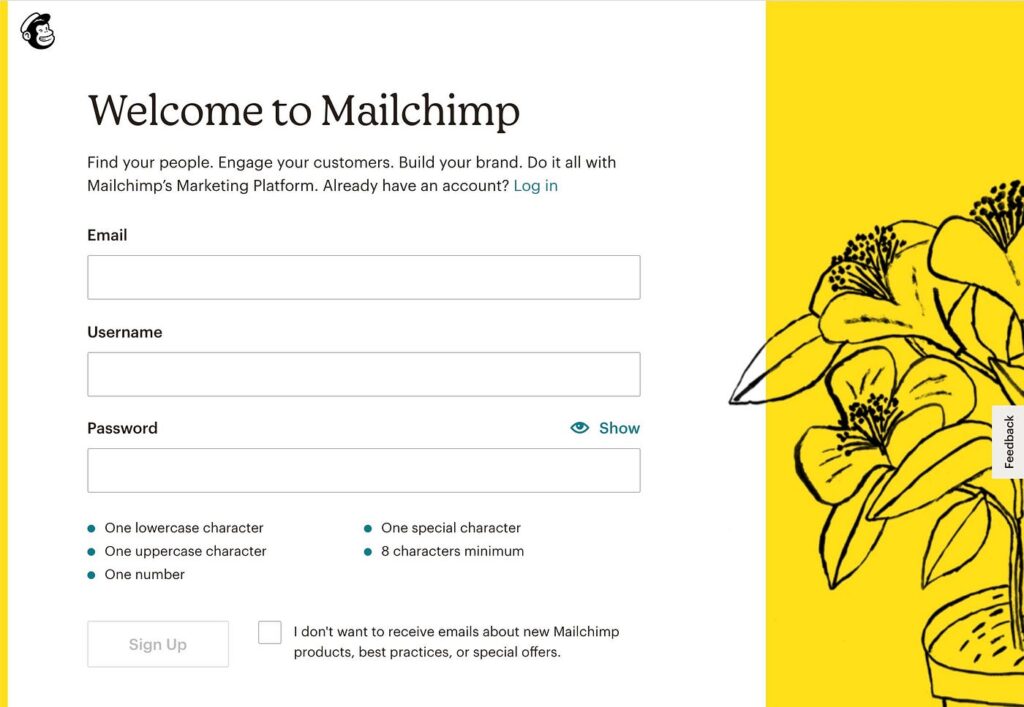 Mailchimp Sign In The Essential Guide to Microcopy and Becoming a More Literate Designer ...