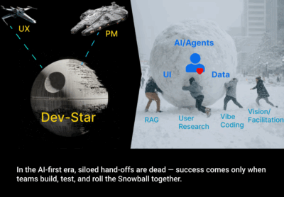 Snowball Killed the Dev-Star: Stop Handing Off, Start Succeeding in the AI-First World