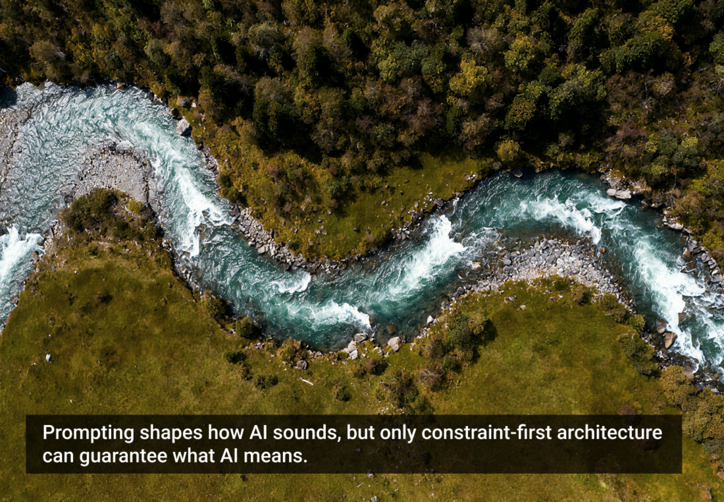 The End of Prompting: Why the Future of AI Experience Design Is Constraint-First