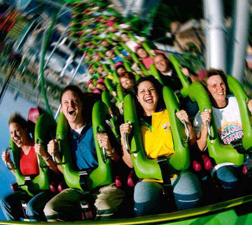 The Incredible Hulk Roller Coaster
