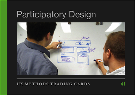 The Participatory Design card from the nForm card set