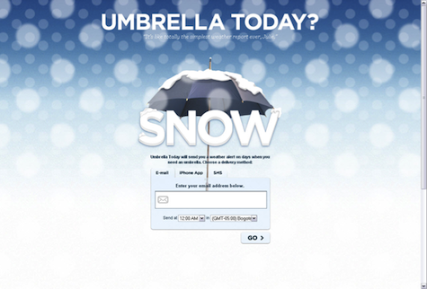 umbrellatoday.com results screen