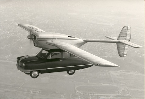Absurd flying car
