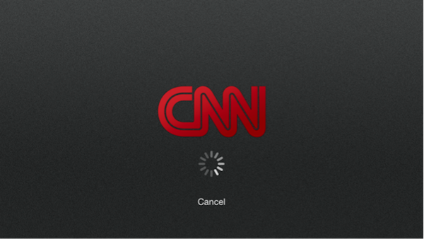 CNN Mobile App Video Loading