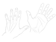 Ideate hand template