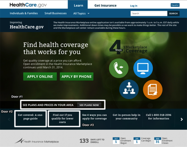 healthcare.org screenshot