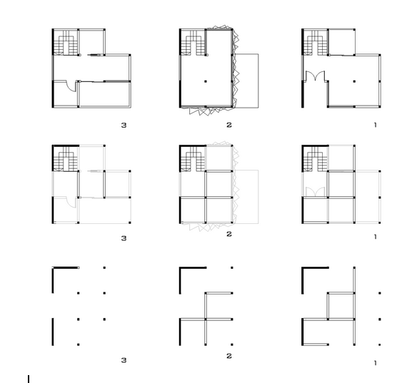 Nine square grid