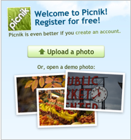 Picnik product demo