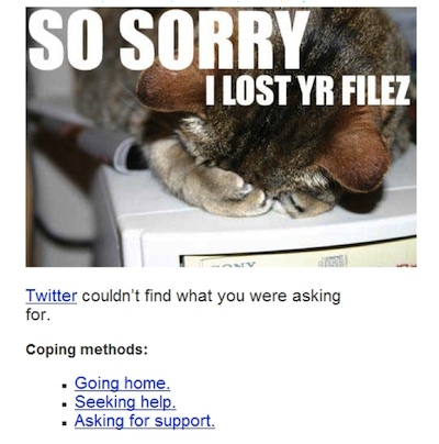 Twitter LOLcat 503 error