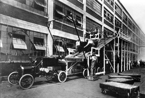 Ford Model T Assembly Line