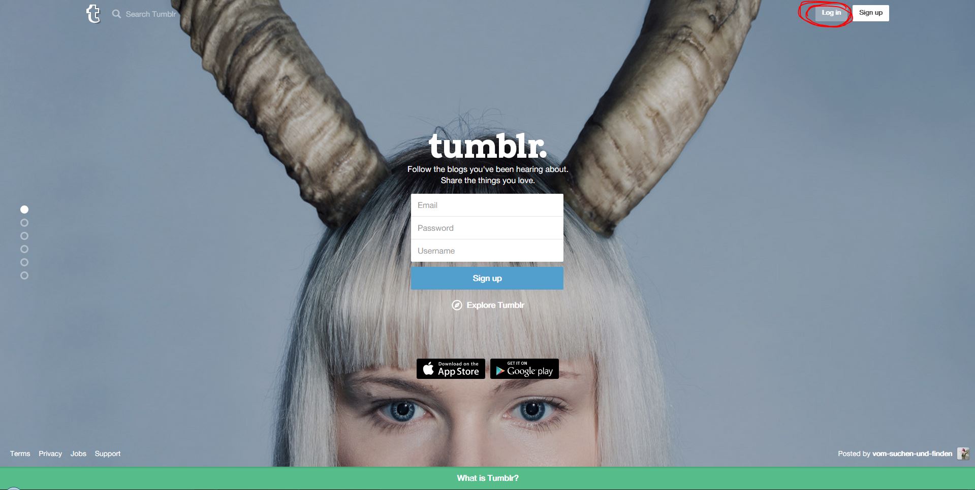 tumblr sign-in