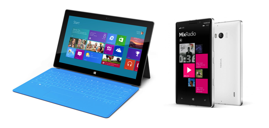 Windows Surface Nokia Lumina 930